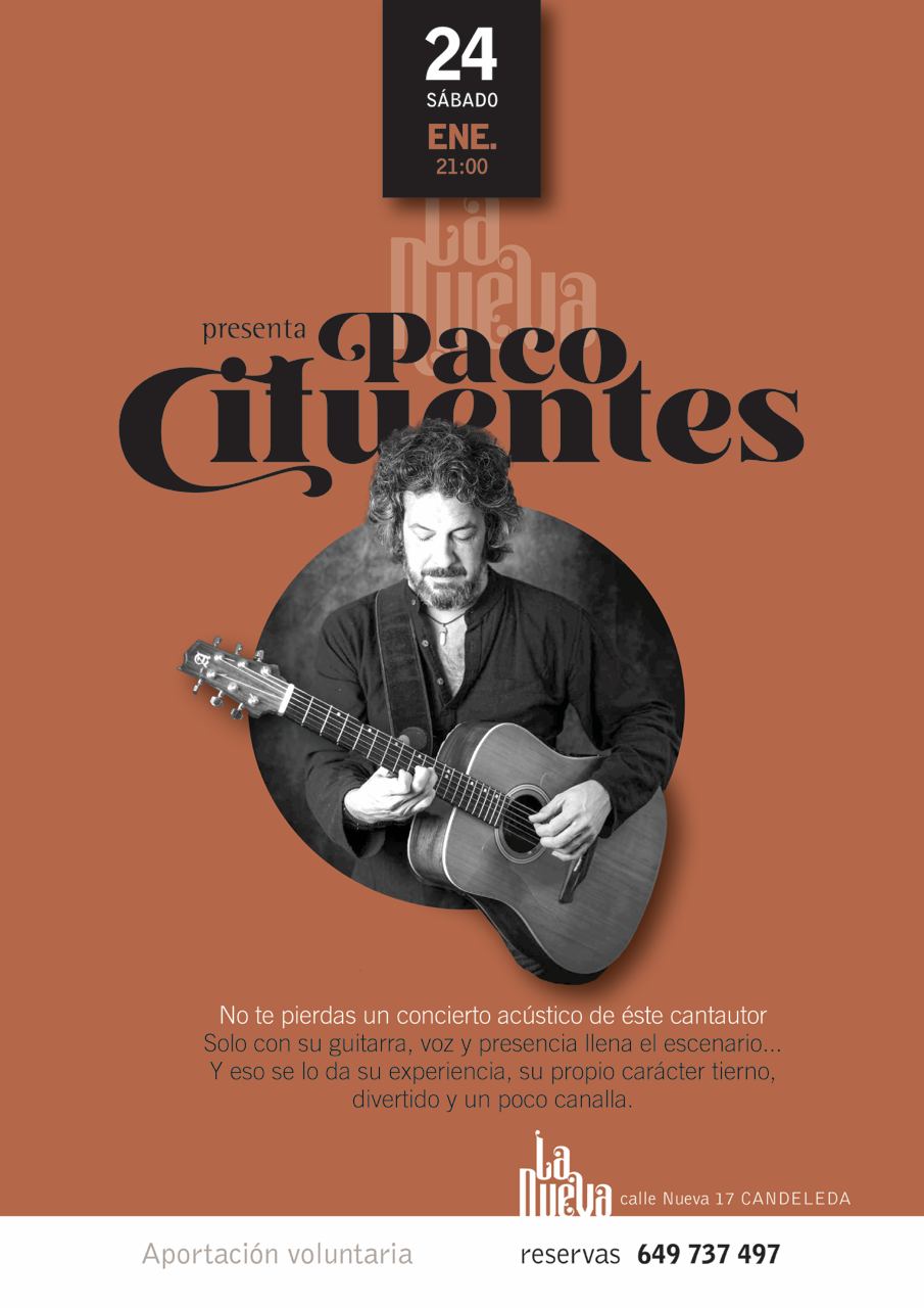 Concierto de Paco Cifuentes