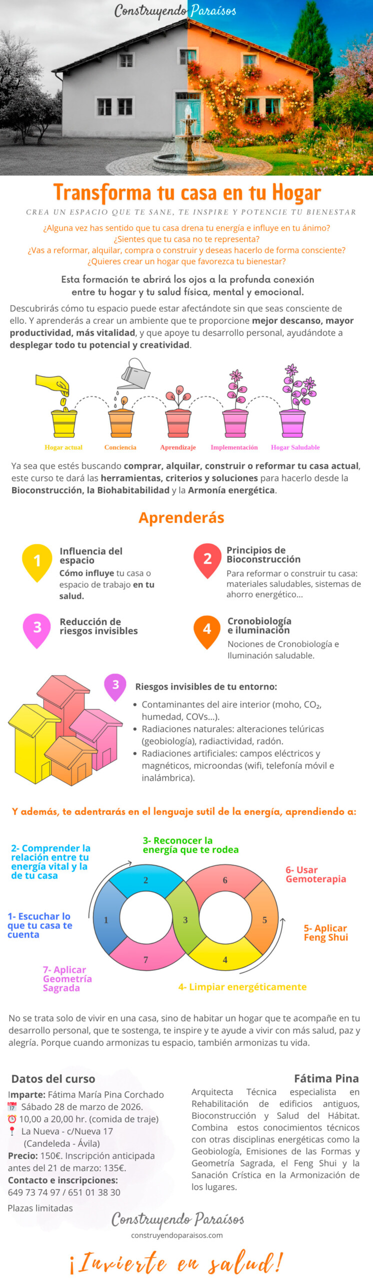 Taller transforma tu casa en tu hogar