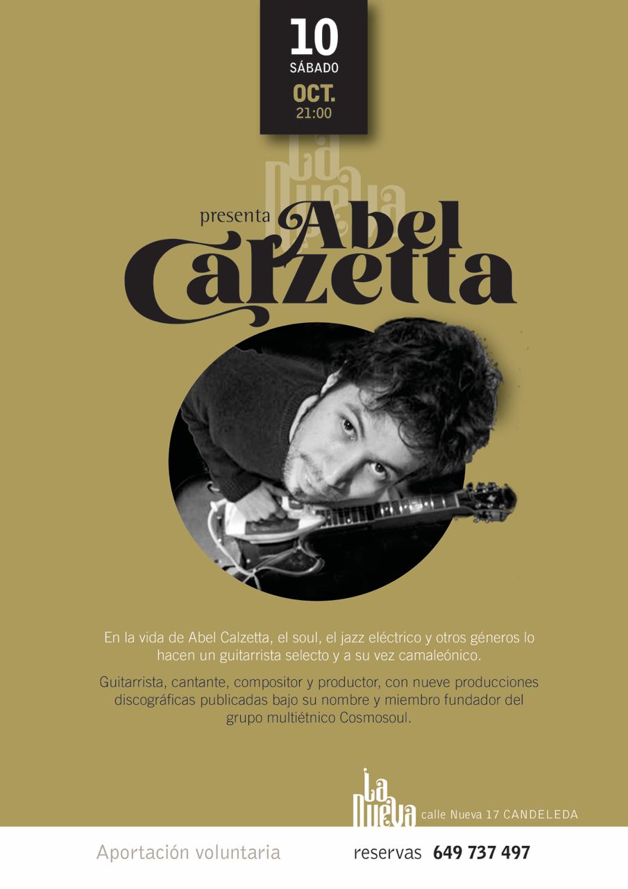 Concierto de Abel Calzettaq en Candeleda